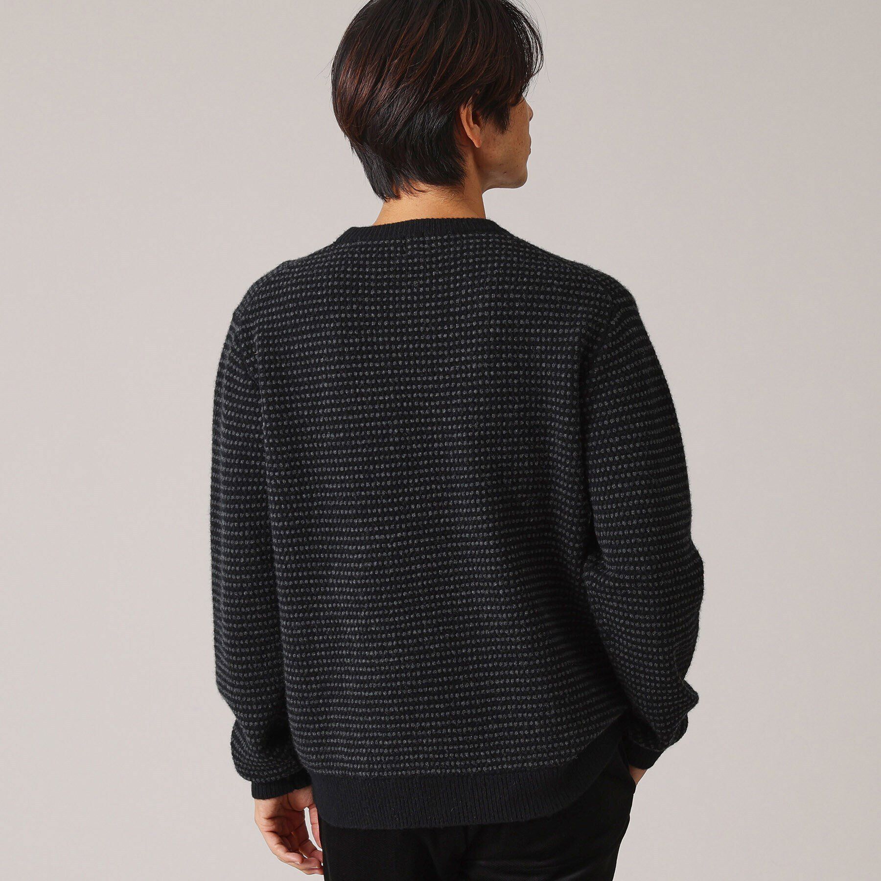 TAKEO KIKUCHI「ドットメランジ プルオーバー ニット」|ニット・セーター|