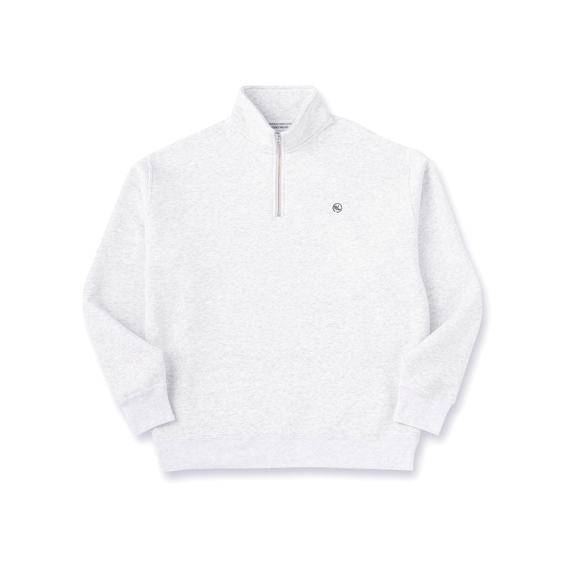 TAKEO KIKUCHI「【LIMITED】ワンポイント刺繍ハーフジップスウェット トレーナー」|パーカー|