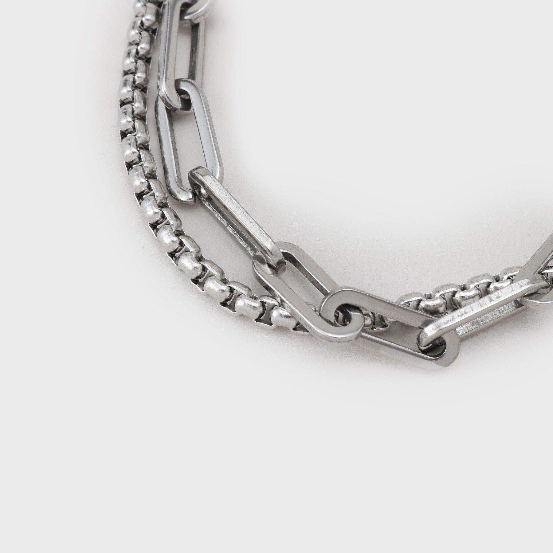 tk.TAKEO KIKUCHI「アソートステンレスダブルブレス」|ブレスレット・バングル|