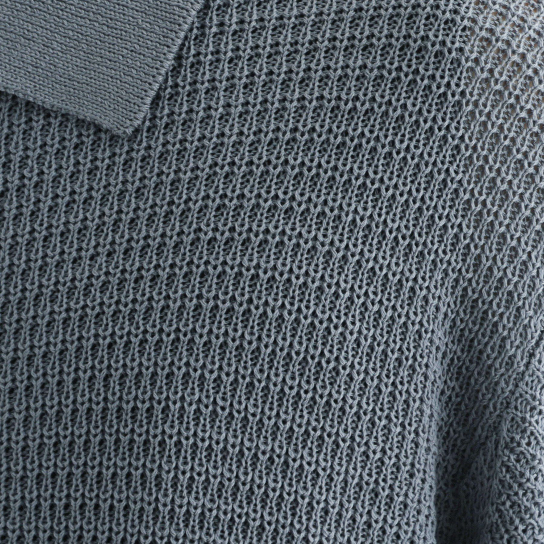 tk.TAKEO KIKUCHI「リネンライクニットポロシャツ」|ニット・セーター|