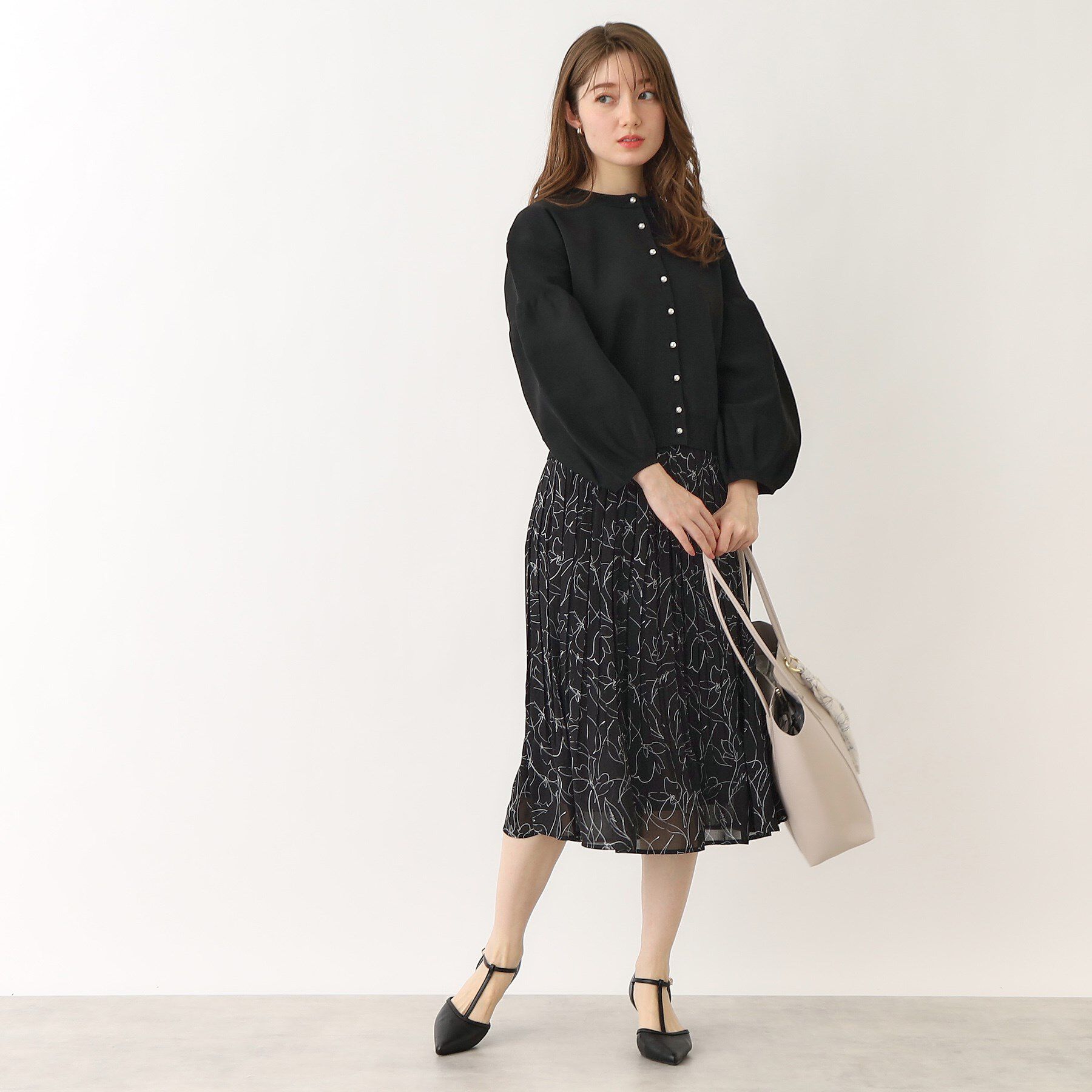 index「《新色追加》着丈が選べる！プリーツフレアスカート【イージーケア／防シワ／洗濯機洗い可】」|スカート|