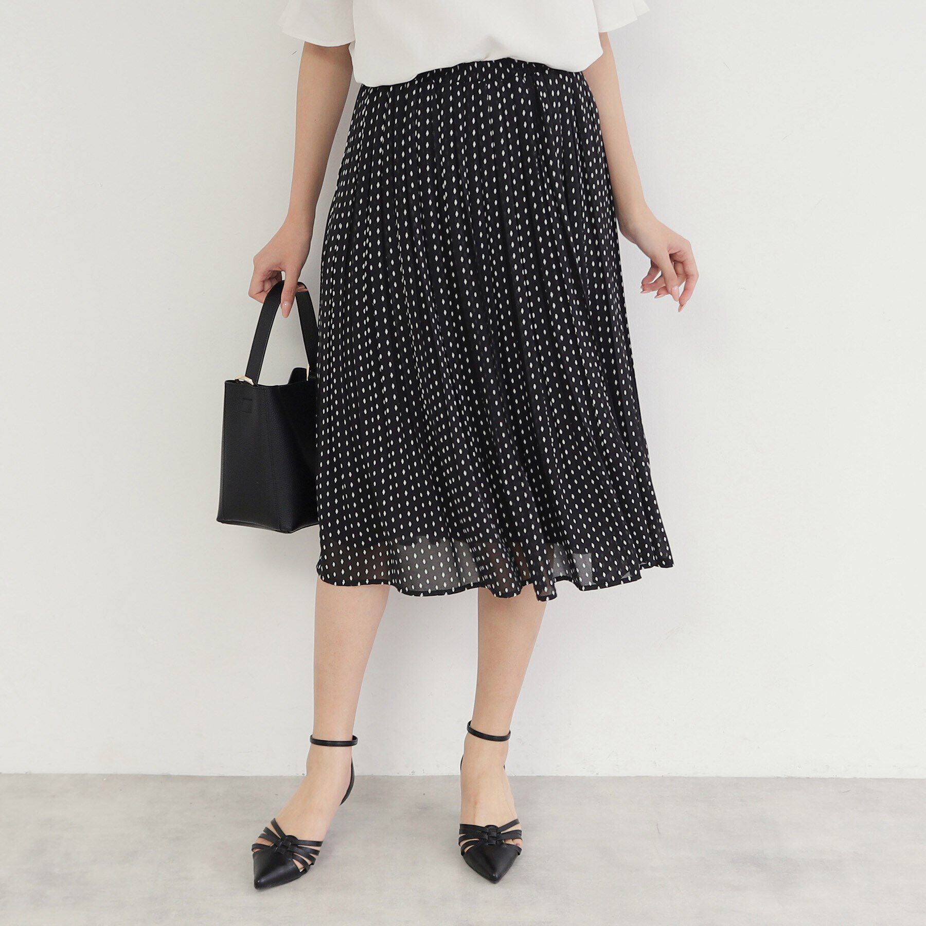 index「《新色追加》着丈が選べる！プリーツフレアスカート【イージーケア／防シワ／洗濯機洗い可】」|スカート|