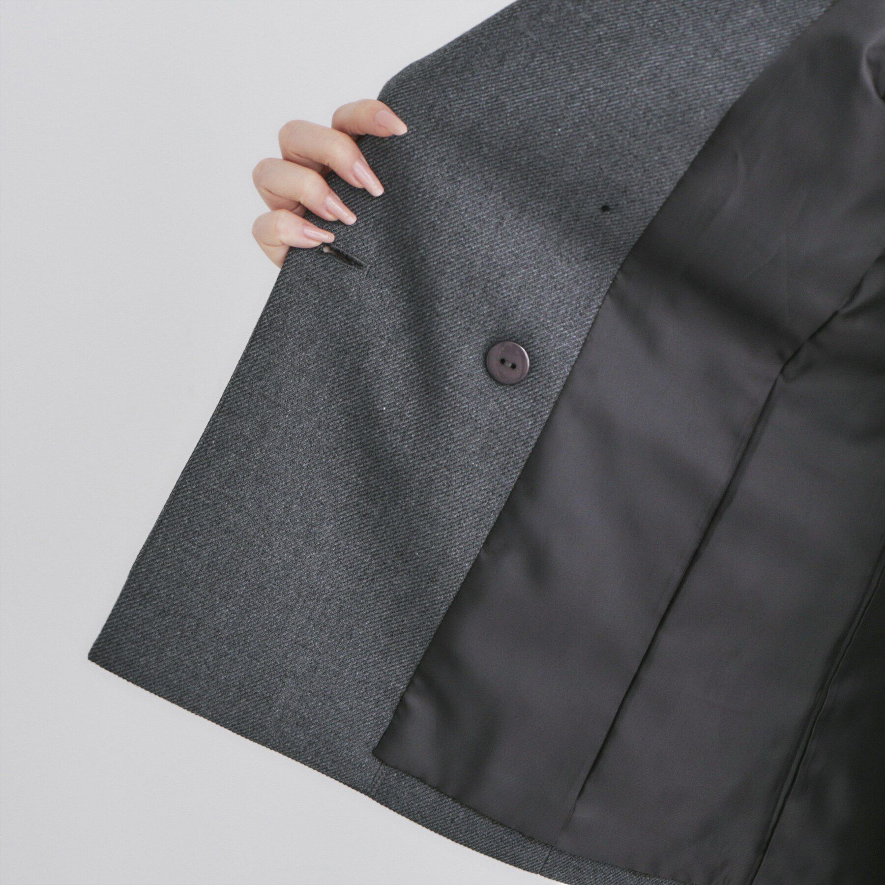 index「《BAILA掲載》ダブルクロスジャケット/セットアップ対応【洗える/イージーアイロン】」|テーラードジャケット|