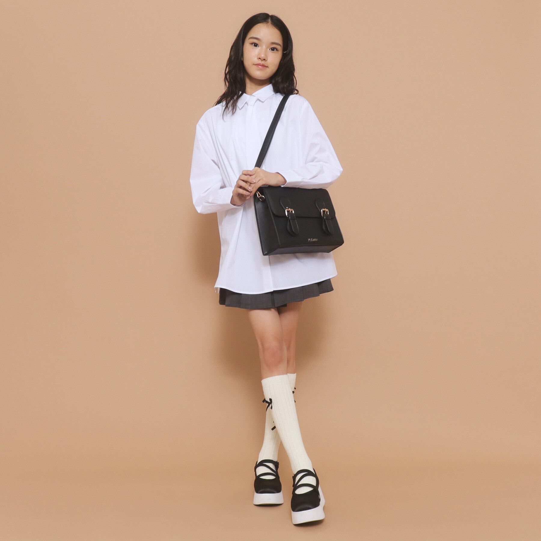 PINK-latte「サッチェルバッグ」|ショルダー・メッセンジャー|