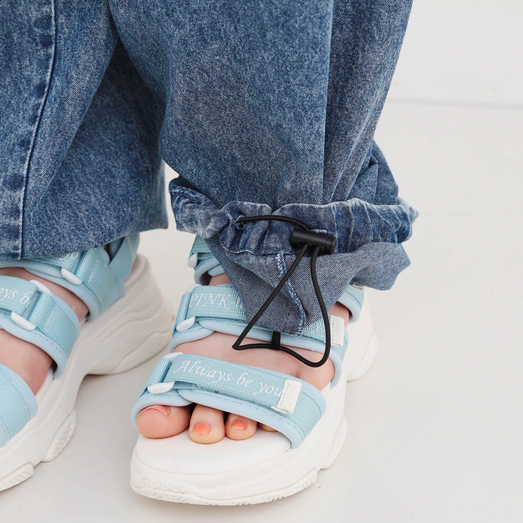 PINK-latte「デニムバレルカーゴパンツ」|その他|