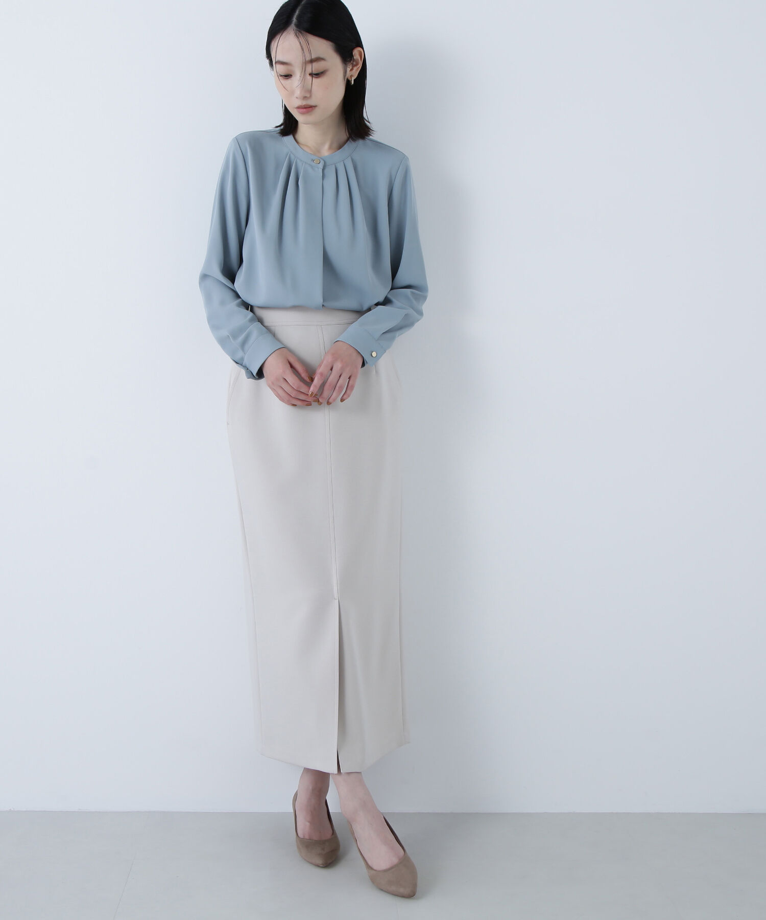  「ウーリッシュカルゼシリーズ ナロースカート」|スカート|