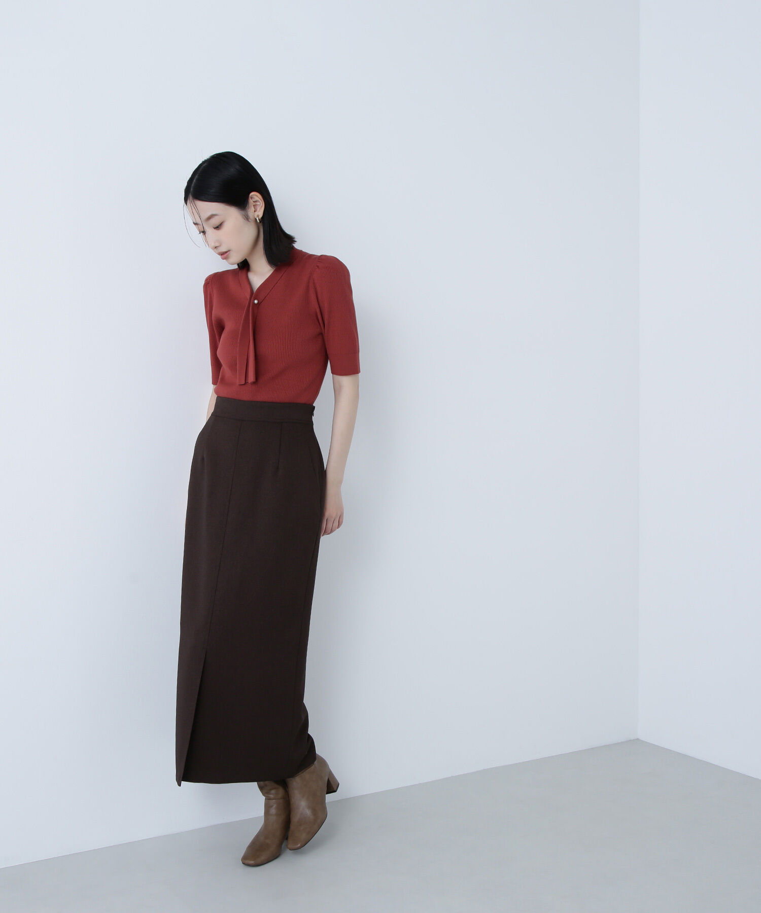  「ウーリッシュカルゼシリーズ ナロースカート」|スカート|