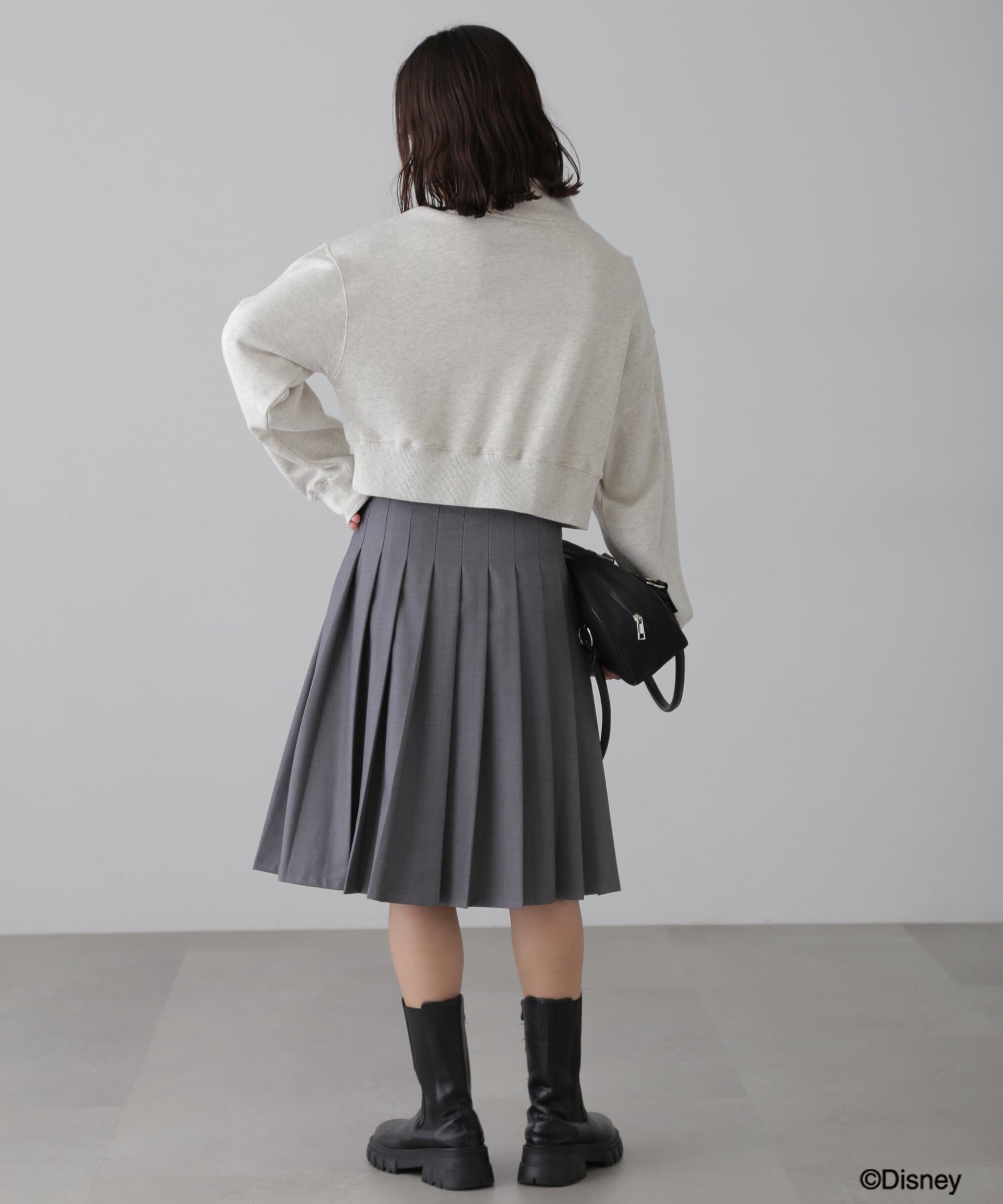  「〈ディズニーコレクション〉ハーフジップスウェット」|Tシャツ・カットソー|