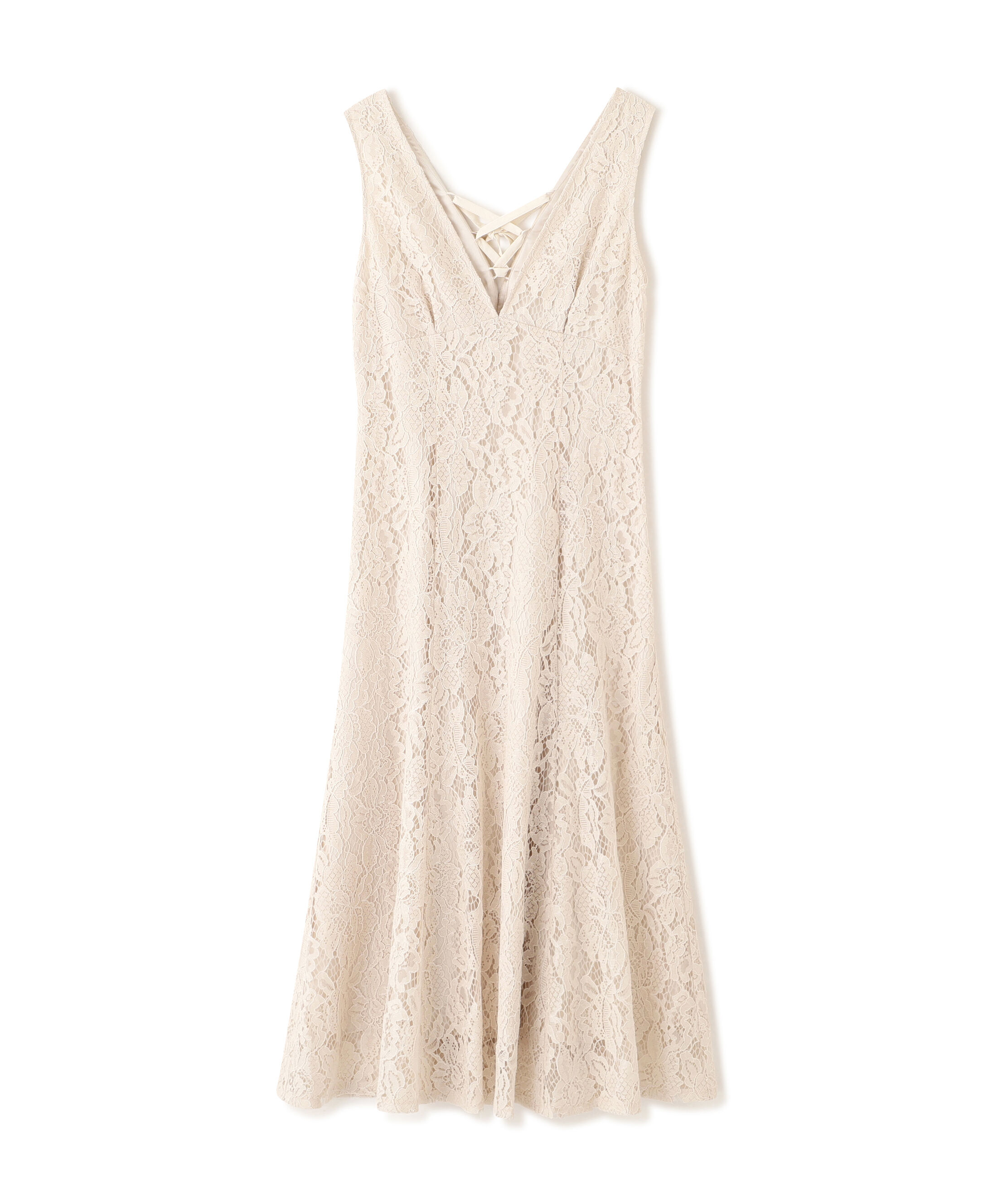 PROPORTION BODY DRESSING「Vネックレースジャンスカ 26SS」|ワンピース|