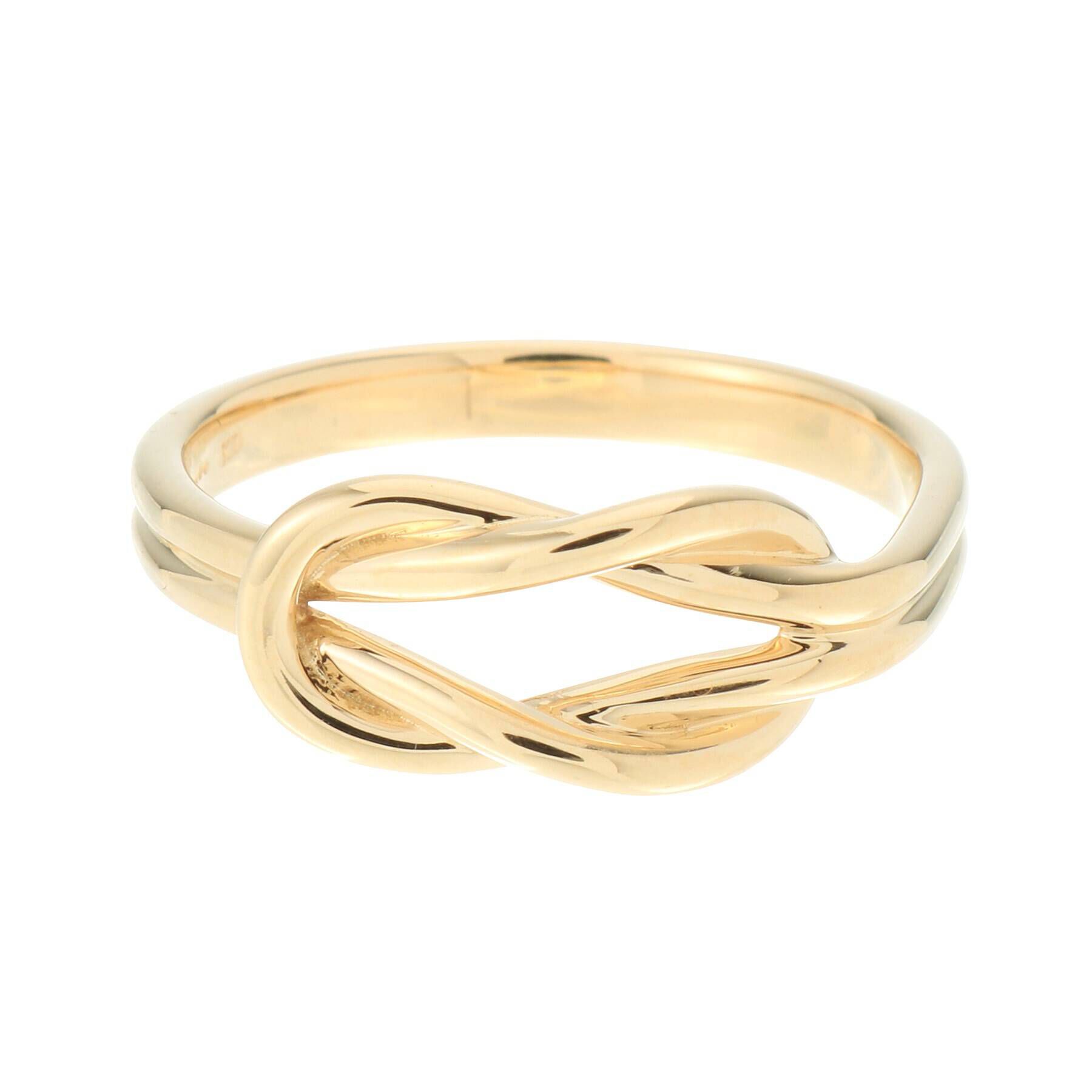 COCOSHNIK「K10リーフノット リング（大）」|リング|