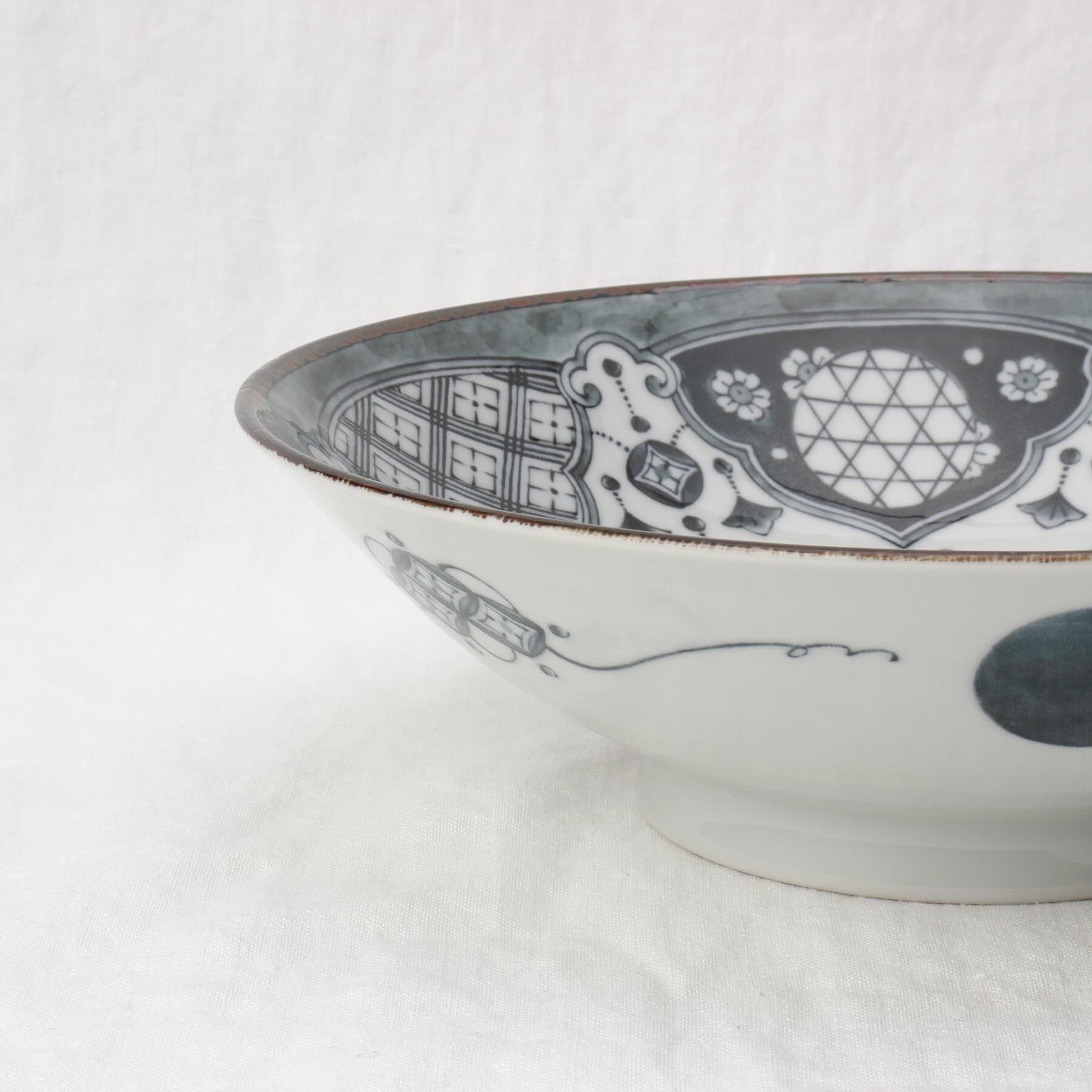 212 KITCHEN STORE「Shonzui 染付瓔珞紋 サラダめん鉢」|食器・キッチングッズ|