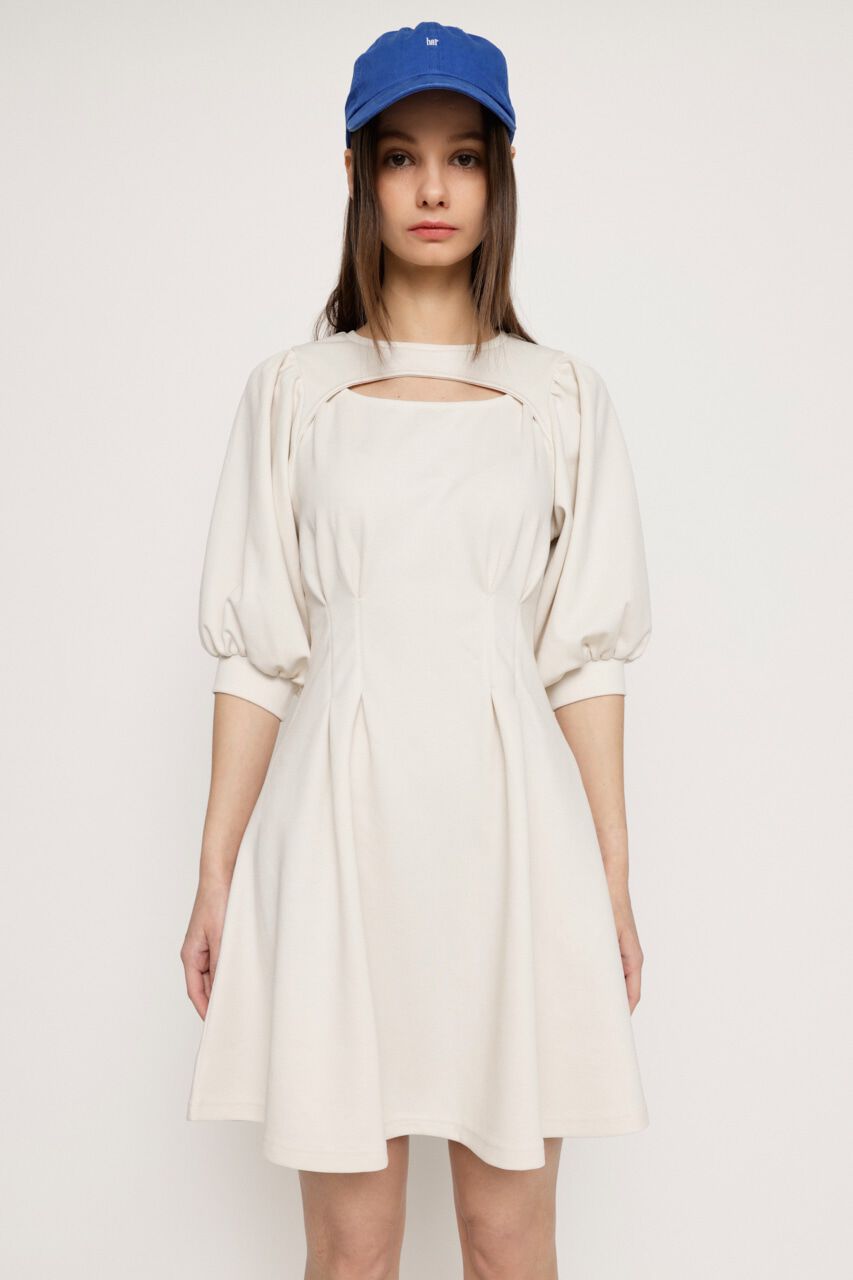 SLY「フロントオープンタックスリーブショートワンピース ミニワンピース」|ワンピース|IVOY3