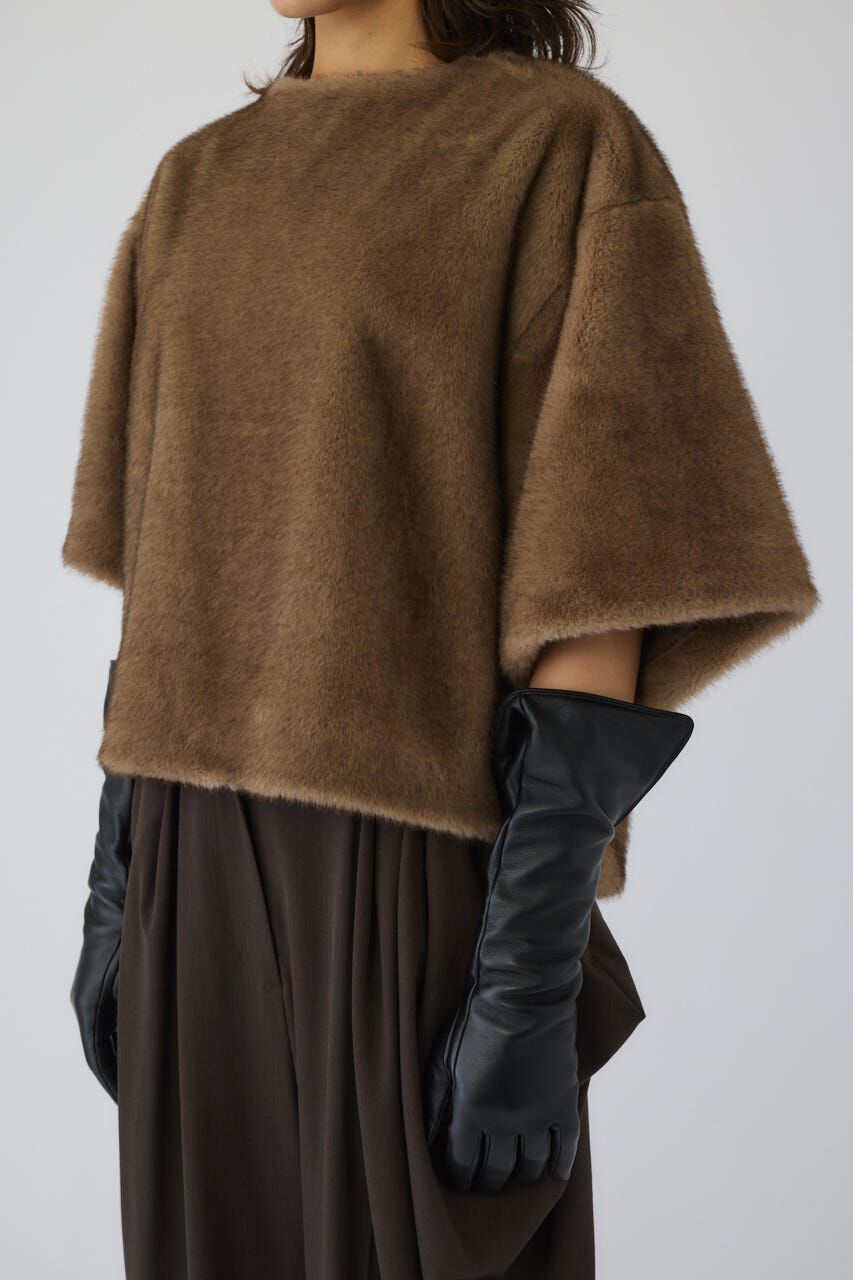 RIM.ARK 「Square fur tops」|Tシャツ・カットソー|