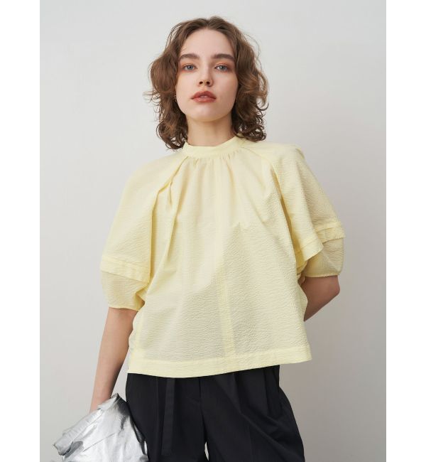 ELENDEEK「2WAY VOLUME SLEEVE BL」|シャツ・ブラウス|