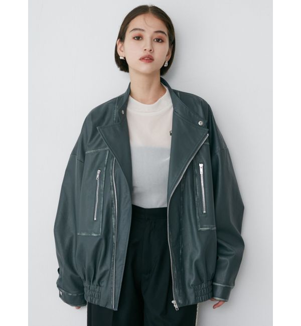 MURUA「フロッキーロゴプレートトップス」|Tシャツ・カットソー|