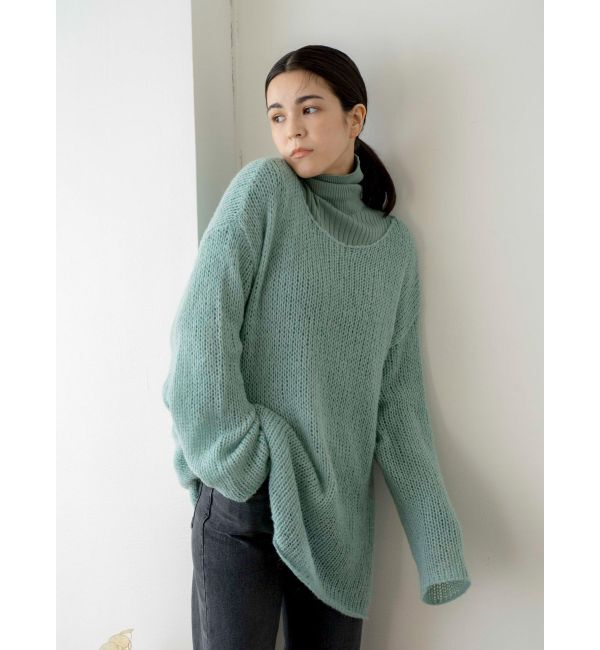 Ungrid「透かし編みル－ズニット」|ニット・セーター|