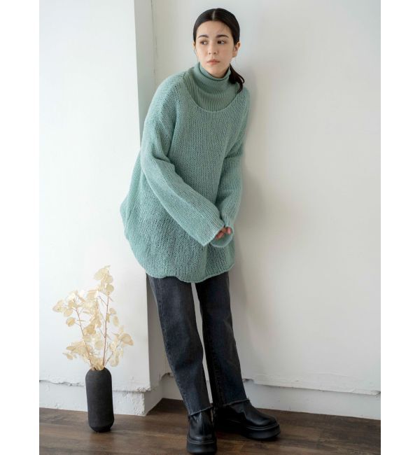 Ungrid「透かし編みル－ズニット」|ニット・セーター|