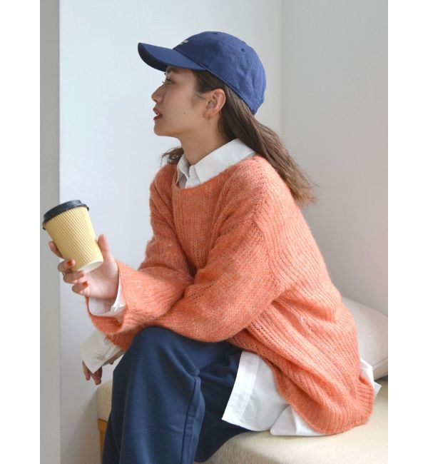 Ungrid「透かし編みル－ズニット」|ニット・セーター|