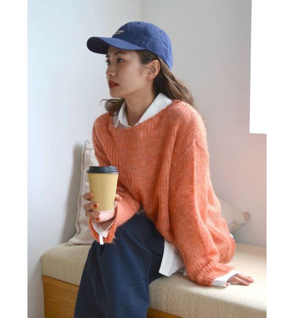 Ungrid「透かし編みル－ズニット」|ニット・セーター|