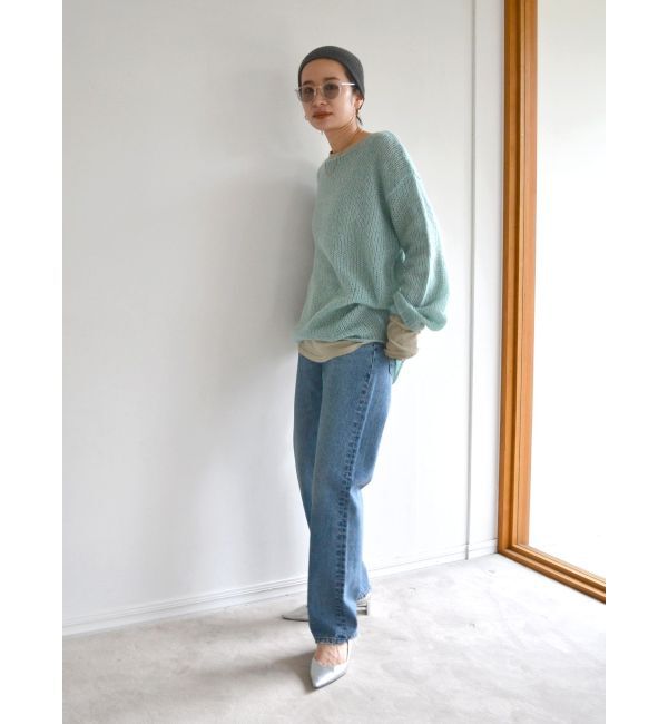 Ungrid「透かし編みル－ズニット」|ニット・セーター|