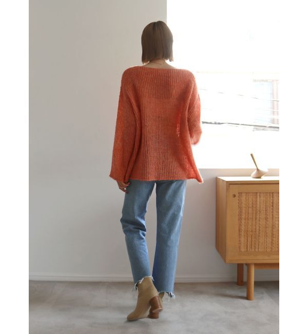 Ungrid「透かし編みル－ズニット」|ニット・セーター|