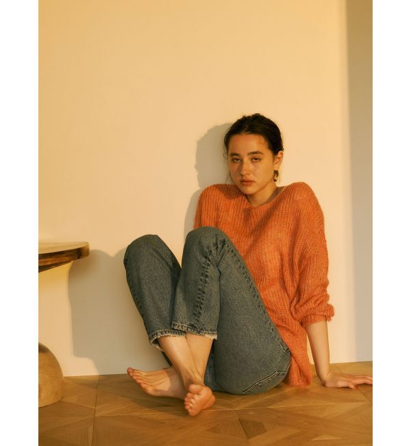 Ungrid「透かし編みル－ズニット」|ニット・セーター|
