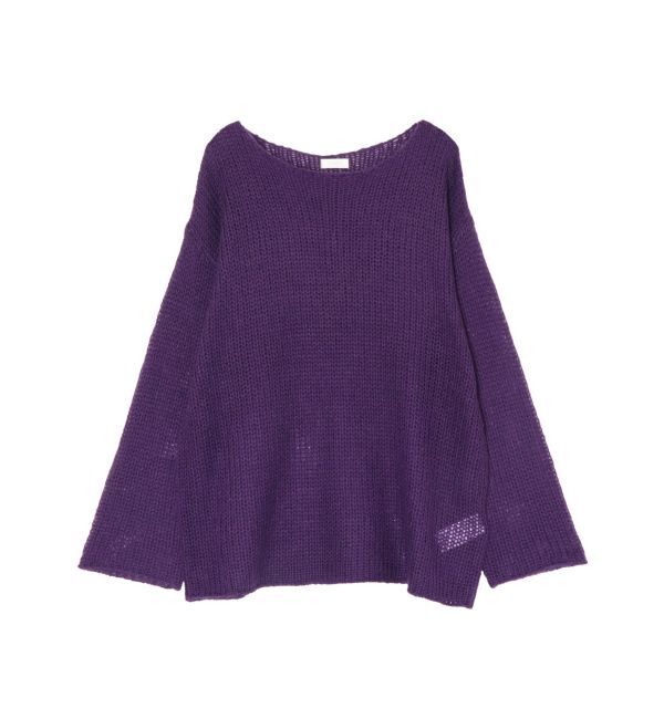 Ungrid「透かし編みル－ズニット」|ニット・セーター|