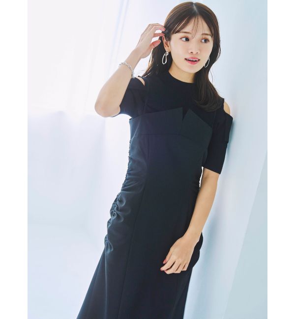 LAGUNAMOON「ギャザーナローキャミワンピース」|ワンピース|