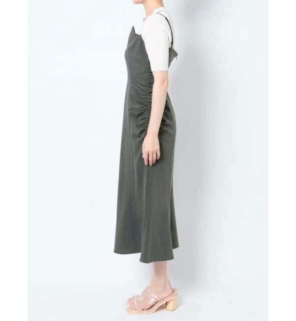 LAGUNAMOON「ギャザーナローキャミワンピース」|ワンピース|