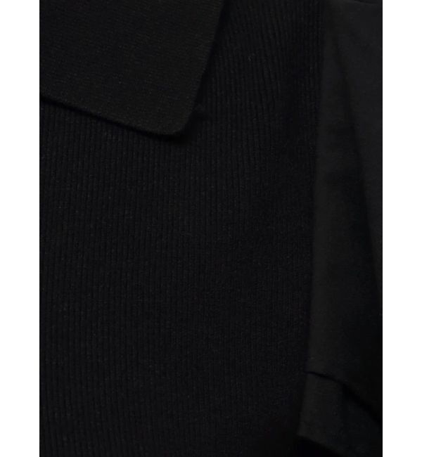 LAGUNAMOON「スクエアフリルスリーブニットプルオーバー」|ニット・セーター|