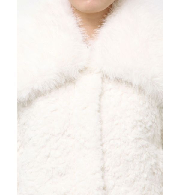 LAGUNAMOON「ビッグカラーエコファージャケット」|その他|