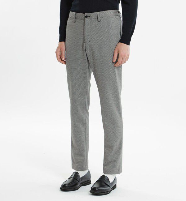 MACKINTOSH PHILOSOPHY「テーラードジャージー パンツ ダブルジャージー裏メッシュ」|スラックス|