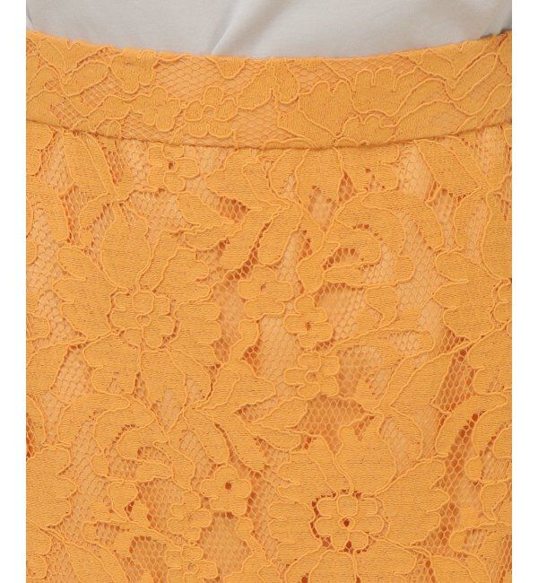 IKKA LOUNGE「ラッセルレースナロースカート」|スカート|