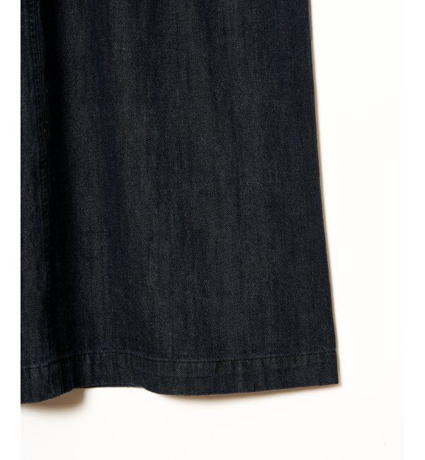 Lbc with Life「デニムジップフカＶネックワンピ」|ワンピース|