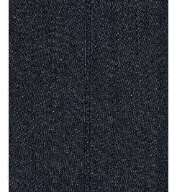 Lbc with Life「デニムジップフカＶネックワンピ」|ワンピース|