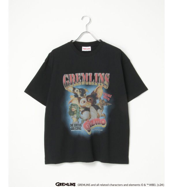 VENCE share style「GREMLINS グレムリン ラップTシャツ」|Tシャツ・カットソー|ブラック