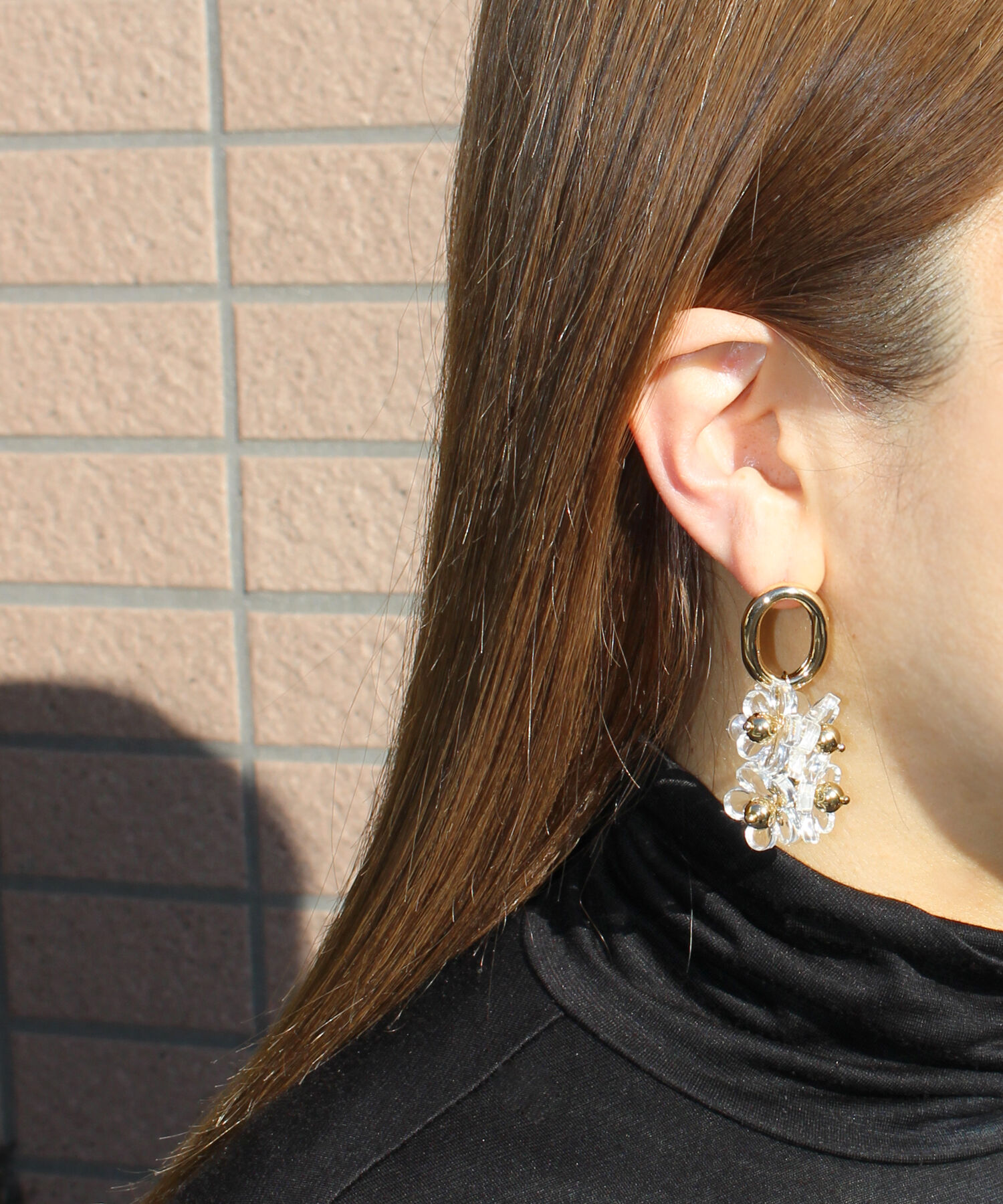 Phoebe+「【amplis】poung　ピアス ゴールド」|ピアス|