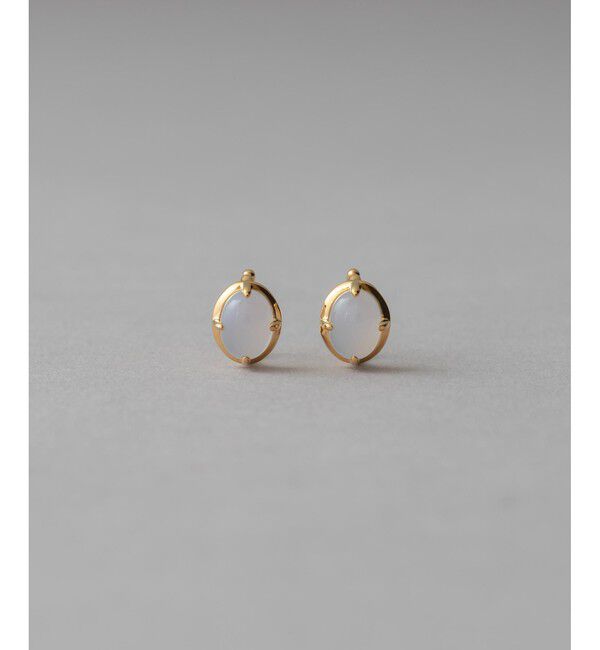 ete「ナチュラルストーン イヤリング」|イヤリング|D