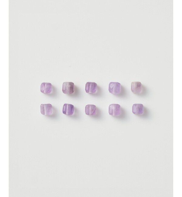 ete「ナチュラルストーン ロング ピアス」|ピアス|