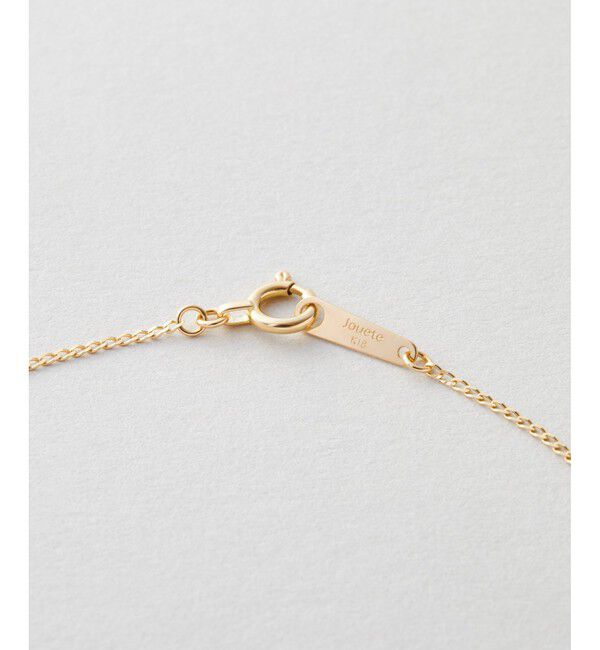 Jouete「K18YG ダイヤモンド ネックレス」|ネックレス|