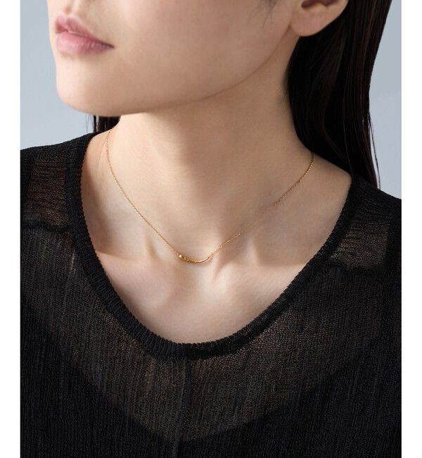 Jouete「[ミニマル] ネックレス カーブ」|ネックレス|