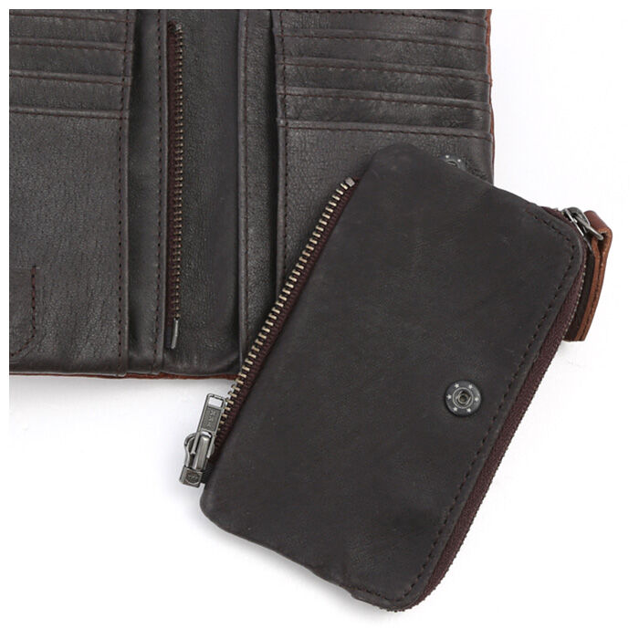 BACKYARD FAMILY「財布 メンズ 二つ折り カードがたくさん入る 通販 ファスナー 二つ折り財布 大容量 ポケット」|財布|