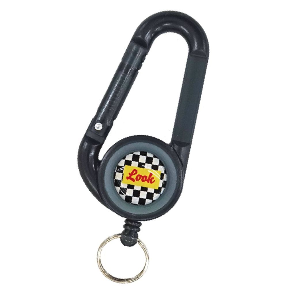 BACKYARD FAMILY「カラビナ キーホルダー リール 通販 リール付き カラビナリール 男の子 女の子 キッズ 子ども」|チャーム・キーホルダー|ブラック5