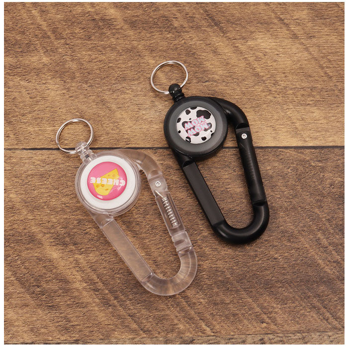 BACKYARD FAMILY「カラビナ キーホルダー リール 通販 リール付き カラビナリール 男の子 女の子 キッズ 子ども」|チャーム・キーホルダー|