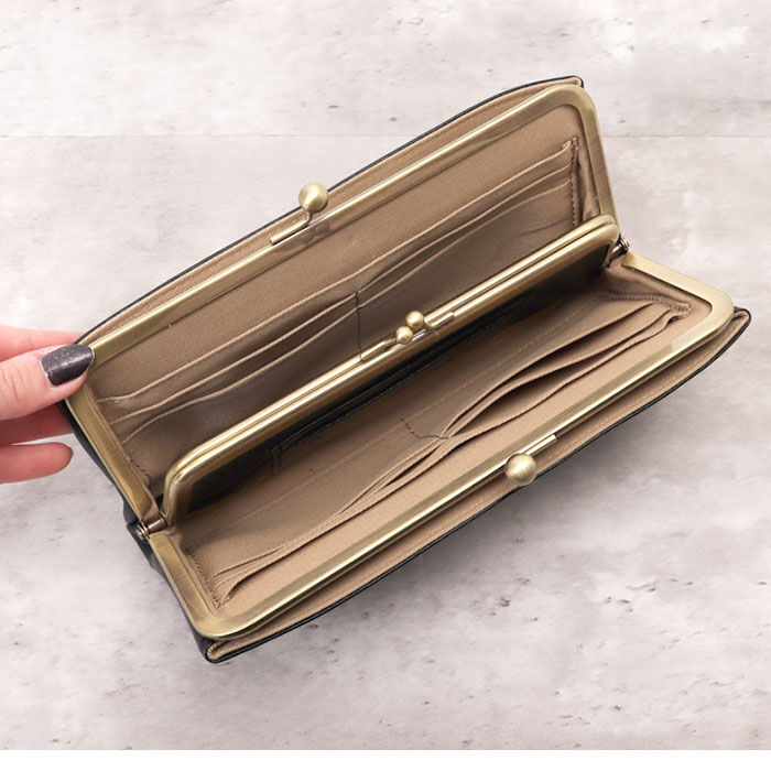 BACKYARD FAMILY「クレドラン CLEDRAN がま口 財布 CL-2305 通販 NOM ノム パース ロング」|財布|