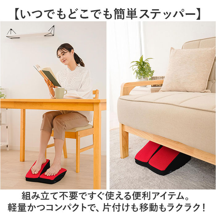 BACKYARD FAMILY「ステッパー 座ったまま 通販 ワンツーステッパー 足踏み ウォーキングステッパー 安心 ふくらはぎ」|その他|