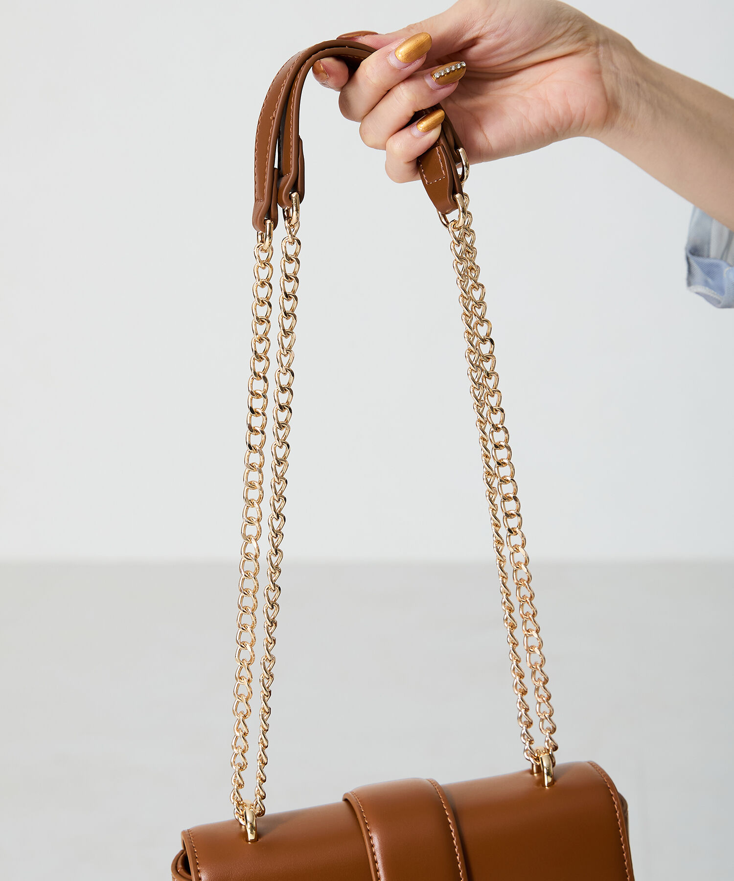 ORiental TRaffic「【BAG】ミニフラップショルダーバッグ/BA-242 ショルダーバッグ 人気 トレンド」|ショルダー・メッセンジャー|