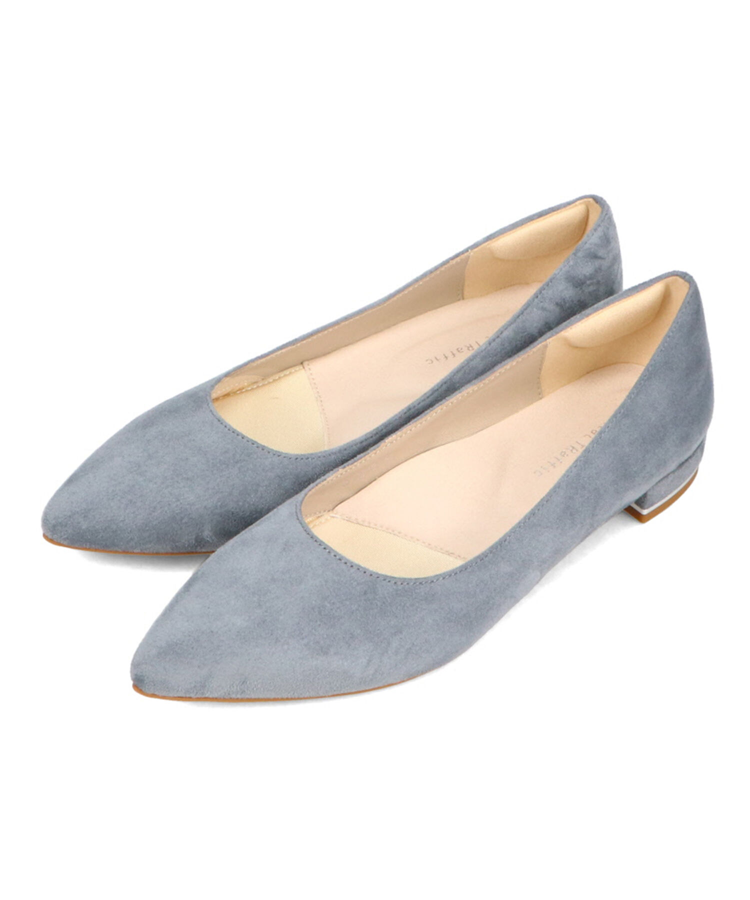 ORiental TRaffic「【跳べるパンプス/シリーズ累計１５０万足突破】メタリックライン フラット /R-3218 パンプス クッション」|パンプス|