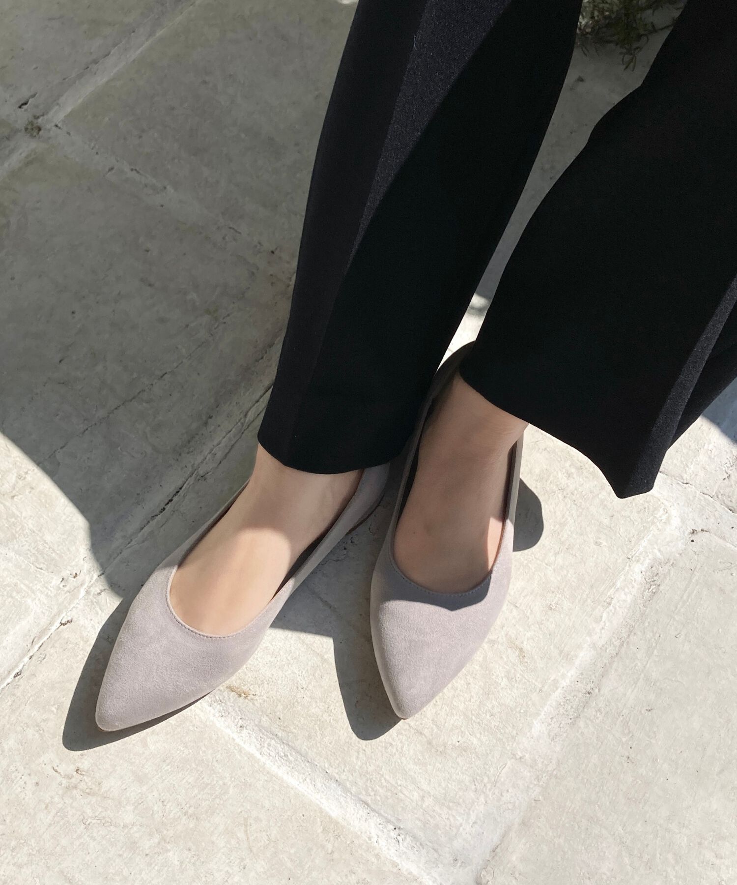 ORiental TRaffic「【跳べるパンプス/シリーズ累計１５０万足突破】メタリックライン フラット /R-3218 パンプス クッション」|パンプス|