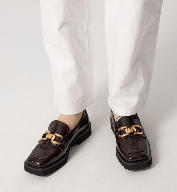 ODETTE E ODILE「ラグソールビットモカ フラット35&uarr;」|ローファー|